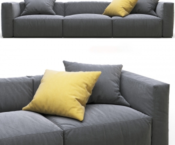 Modern Three-seat Sofa-ID:227621918