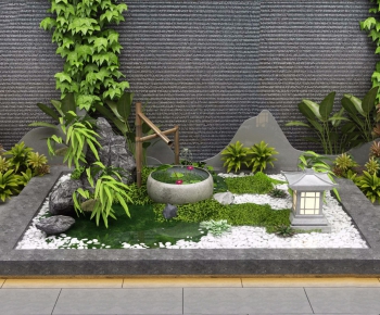New Chinese Style Garden-ID:965601148