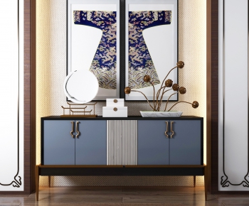 New Chinese Style Side Cabinet-ID:232271312