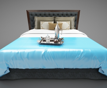 Modern Double Bed-ID:248904666