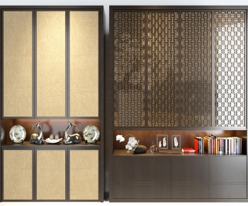 Chinese Style Decorative Cabinet-ID:871193184