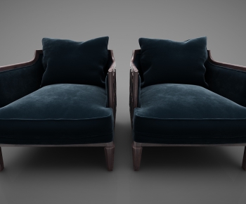 Simple European Style Single Sofa-ID:323831623
