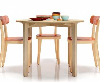Modern Simple Style Dining Table And Chairs-ID:814215717