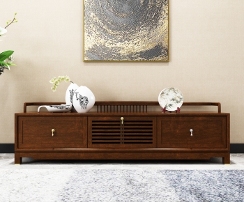 New Chinese Style TV Cabinet-ID:718039676