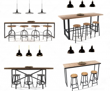 Industrial Style Counter Bar-ID:694284875