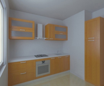 Modern Kitchen Cabinet-ID:450235943