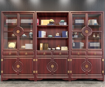 New Chinese Style Bookcase-ID:590384187