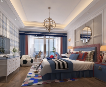 American Style Boy's Room And Son's Room-ID:545378349