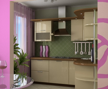 European Style Kitchen Cabinet-ID:890969998