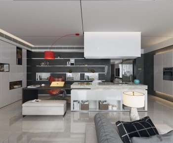 Modern A Living Room-ID:599667894