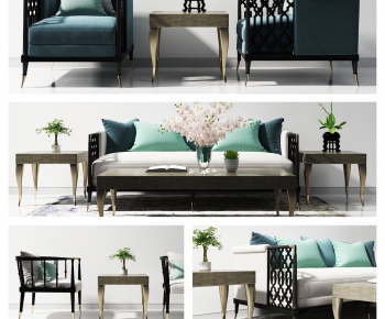 American Style Sofa Combination-ID:988547953