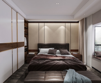 Modern Bedroom-ID:612637325