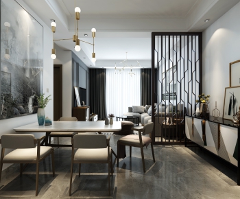 Post Modern Style Dining Room-ID:799456668