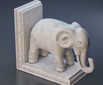 现代大象雕塑-ID:170700527