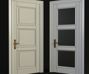 European Style Solid Wood Door-ID:282060133