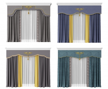 New Chinese Style The Curtain-ID:889876463