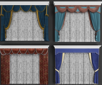 Simple European Style The Curtain-ID:266415617