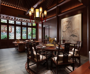 Chinese Style Dining Room-ID:766291491