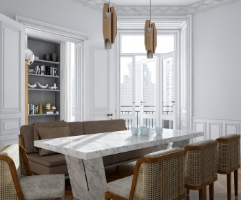 Nordic Style Dining Room-ID:864743386