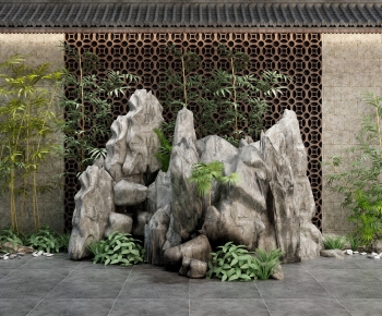 New Chinese Style Garden-ID:403173138