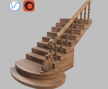 American Style Stair Balustrade/elevator-ID:551218699