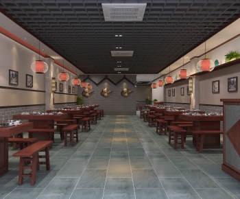 New Chinese Style Catering Space-ID:942332976