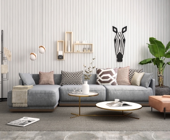 Nordic Style Sofa Combination-ID:758782487