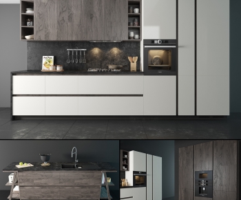 Modern Kitchen Cabinet-ID:241806237