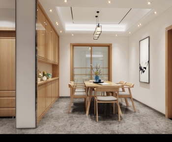 New Chinese Style Dining Room-ID:607227387