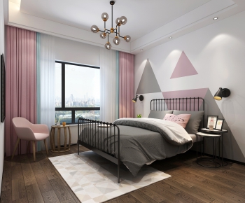 Nordic Style Girl's Room Daughter's Room-ID:323310778