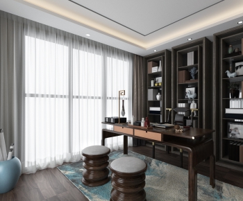 New Chinese Style Study Space-ID:981537616