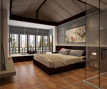 Southeast Asian Style Guest Room-ID:397000697