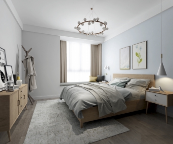 Nordic Style Bedroom-ID:681809311