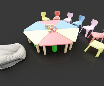 Modern Children's Table/chair-ID:393274195