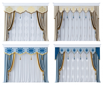 Simple European Style The Curtain-ID:102793469