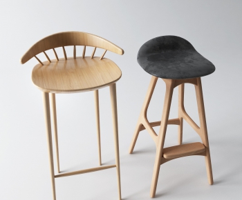 Nordic Style Bar Chair-ID:243294875