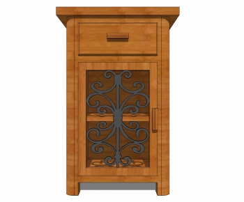 New Chinese Style Decorative Cabinet-ID:606594148