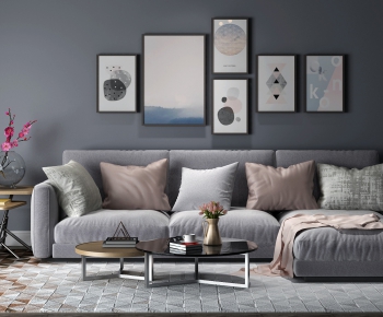 Nordic Style Sofa Combination-ID:733691667