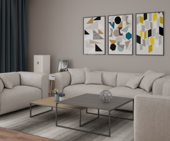 Modern Sofa Combination-ID:379868318