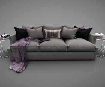 Modern Three-seat Sofa-ID:883242387