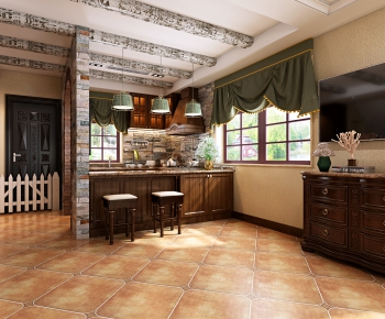 American Style Country Style The Kitchen-ID:956441856