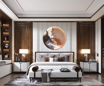 New Chinese Style Bedroom-ID:816216769