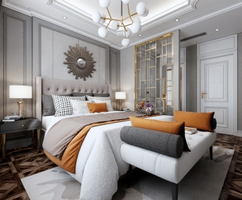 American Style Bedroom-ID:289341163