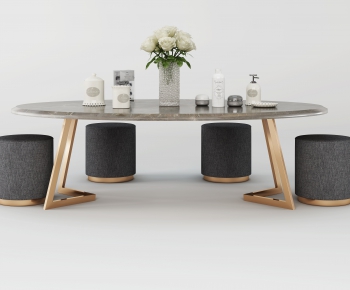 Nordic Style Leisure Table And Chair-ID:980418184
