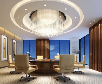 New Chinese Style Meeting Room-ID:524285196
