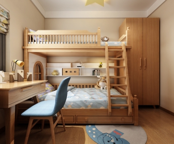 Nordic Style Children's Room-ID:668354222