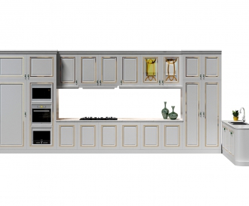 Simple European Style Kitchen Cabinet-ID:146994438