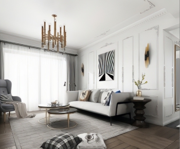 Nordic Style A Living Room-ID:189207951