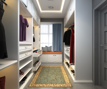 Simple European Style Clothes Storage Area-ID:878213464