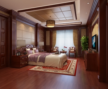 Chinese Style Bedroom-ID:919203716